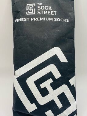 The Sock Street Premium Bamboo Ankle Socks - Black Pack of 3 NWT